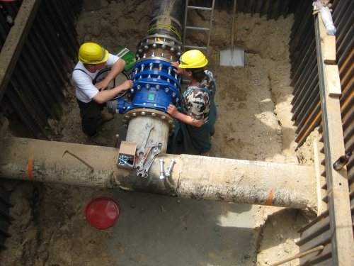 Rekonstrukce hydrantové požární vody – sanace potrubí