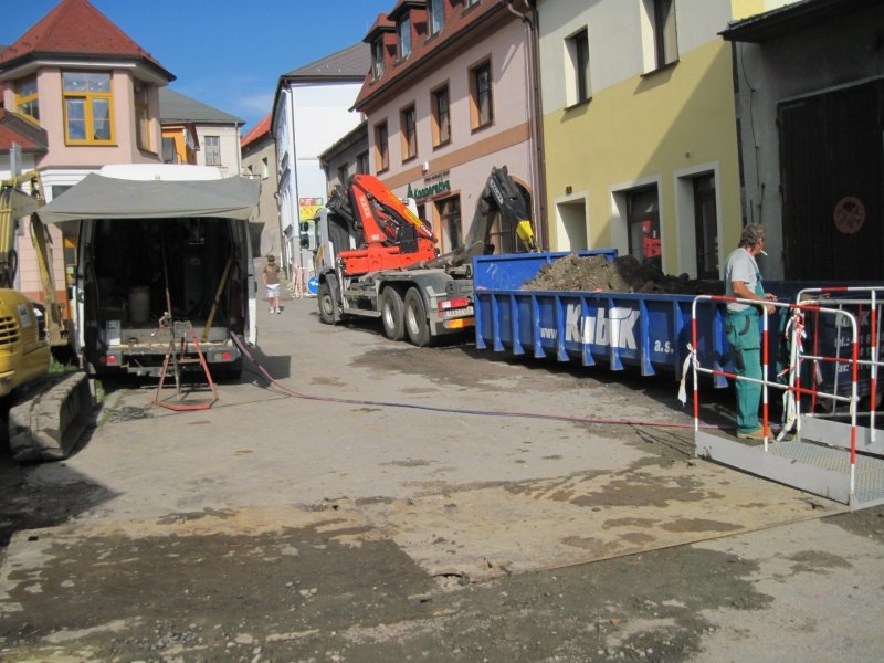 Rekonstrukce NTL plynovodu Česká Třebová, ul. Na Splavě