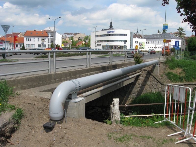 Rekonstrukce NTL plynovodu Lanškroun ul. Husova